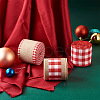 Cheriswelry 3Roll 3 Style Polyester & Hemp Ribbon OCOR-CW0001-01-5