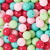 Opaque Acrylic Beads OACR-TAC0014-06F-12