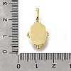 Natural Yellow Quartz Faceted Oval Pendants KK-F899-03D-G-3