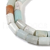 Natural Flower Amazonite Beads Strands G-C128-A01-01-3