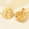 304 Stainless Steel Stud Earrings EJEW-P298-02B-G-3
