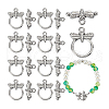   10Pcs 304 Stainless Steel Toggle Clasps STAS-PH0005-78-7
