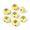 Handmade Lampwork European Beads X-LAMP-Q029-03B-1