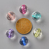 Transparent Acrylic Beads TACR-S154-10A-3