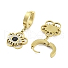 Real 18K Gold Plated 304 Stainless Steel Dangle Earrings EJEW-L283-056G-01-2