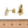 Ion Plating(IP) 304 Stainless Steel Stud Earring Findings STAS-I206-32G-3