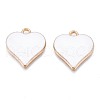 Alloy Enamel Pendants ENAM-N054-73G-2
