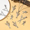 15Pcs 3 Styles 304 Stainless Steel Pendants STAS-CJ0002-49-6