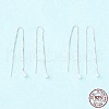 925 Sterling Silver Ear Thread STER-P047-09S-5