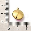 304 Stainless Steel Pendants STAS-Q346-09G-10-2