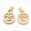 201 Stainless Steel Pendants STAS-N089-26G-2