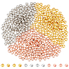 Unicraftale 360Pc 3 Colors Rack Plating Brass Spacer Beads FIND-UN0015-48-1