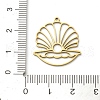201 Stainless Steel Pendants STAS-I332-03G-3