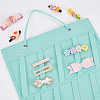 Soft Felt Large Capacity Hair Clips Storage Hangers AJEW-WH0332-92A-5