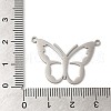 Non-Tarnish 201 Stainless Steel Pendants STAS-B049-15P-3