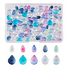 100Pcs 10 Colors Transparent Glass Beads GGLA-TA0002-03-1