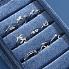 Alloy Cuff Toe Rings FS-WG35216-01-3