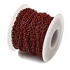 Spray Painted 304 Stainless Steel Cable Chains STAS-B067-06A-04-3