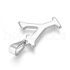Non-Tarnish 304 Stainless Steel Pendants STAS-F106-95P-Y-01-2