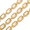 10M Ion Plating(IP) 304 Stainless Steel Oval Link Chains CHS-G034-02G-1