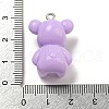 10Pcs Opaque Resin Pendants RESI-H160-01P-08-3