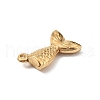 304 Stainless Steel Pendants STAS-I334-02G-04-2