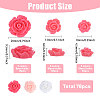 CHGCRAFT 78Pcs 9 Colors Resin Cabochons RESI-CA0001-77A-2