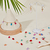 HOBBIESAY 200Pcs 10 Colors Transparent & Imitation Jade Glass Beads GGLA-HY0001-02-5