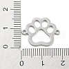Non-Tarnish 304 Stainless Steel Hollow Connector Charms STAS-P332-02P-3