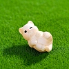 Resin Cat Shape Miniature Ornaments PW-WG2F993-03-1