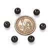 Brass Cubic Zirconia Beads ZIRC-F001-41B-3