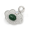 Glass Pendants KK-P302-06P-2