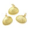 Rack Plating Brass Pendants KK-C030-19G-3