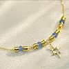 Stainless Steel Glass Sun Pendant Necklaces for Women FS-WG92E1C-01-2