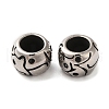 304 Stainless Steel European Beads STAS-A080-38AS-1