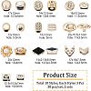  ABS Plastic Slide Charms OHAR-NB0001-23-3