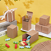 Rectangle Kraft Cardboard Box CON-WH0107-13A-5