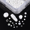 DIY 10 Style ABS & Acrylic Beads Jewelry Making Finding Kit DIY-N0012-05K-2