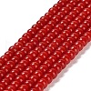 Imitation Jade Glass Beads Strands GLAA-K062-A01-01-1