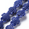 Handmade Porcelain Ceramic Beads Strands PORC-Q265-007D-1