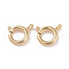 Eco-friendly Brass Spring Ring Clasps KK-D082-01B-G-1