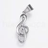 Tarnish Resistant 304 Stainless Steel Pendants STAS-G117-24P-1