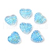 Transparent Glass Enamel Beads GLAA-S388-01A-1