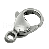 316 Surgical Stainless Steel Lobster Claw Clasps X-STAS-316-FL15A-1