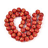 Handmade Lampwork Beads Strands LAMP-N028-05D-2