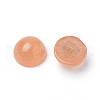 Natural White Jade Cabochons G-R416-6mm-55-2