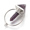 Natural Amethyst Big Pendants G-I214-A03-2