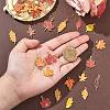 50Pcs 25 Styles Autumn Theme Alloy Enamel Pendants ENAM-CJ0006-65-4