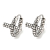 316 Surgical Stainless Steel Hoop Earrings EJEW-D096-14D-AS-1
