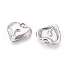 304 Stainless Steel Pendants STAS-T065-24A-P-2